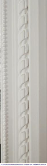 Louis XVI style trumeau decorated with a rose crown Louis XVI style trumeau decorated with a rose crown-4