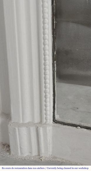 Louis XVI style trumeau decorated with a floral arch Louis XVI style trumeau decorated with a floral arch-4