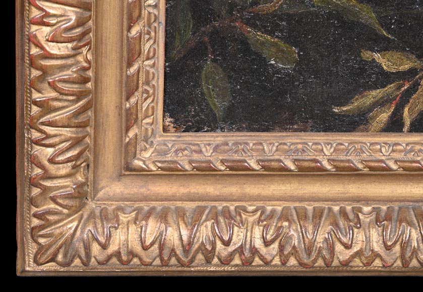 Still life with pomegranates and grapes, Italian school, 17th century Still life with pomegranates and grapes, Italian school, 17th century-6