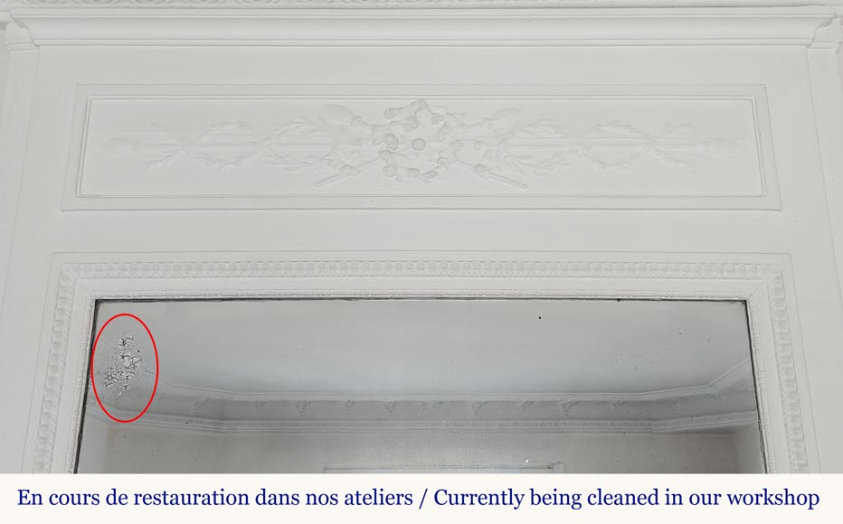 Simple Louis XVI style trumeau Simple Louis XVI style trumeau-1