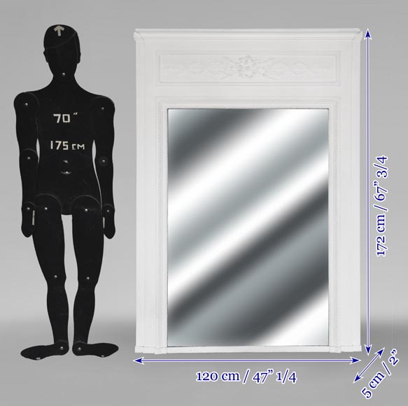 Simple Louis XVI style trumeau Simple Louis XVI style trumeau-5