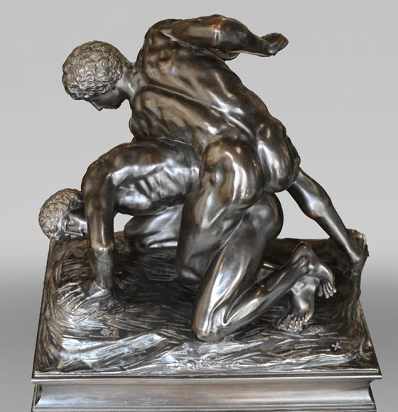 After Philippe MAGNIER, after the antique, The Wrestlers After Philippe MAGNIER, after the antique, The Wrestlers-5
