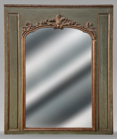 Napoleon III style trumeau with palmette motif Napoleon III style trumeau with palmette motif-0