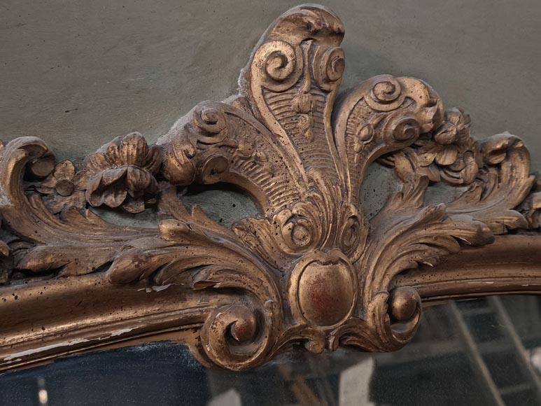 Napoleon III style trumeau with palmette motif Napoleon III style trumeau with palmette motif-2