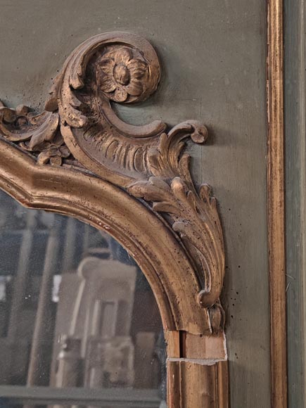 Napoleon III style trumeau with palmette motif Napoleon III style trumeau with palmette motif-4