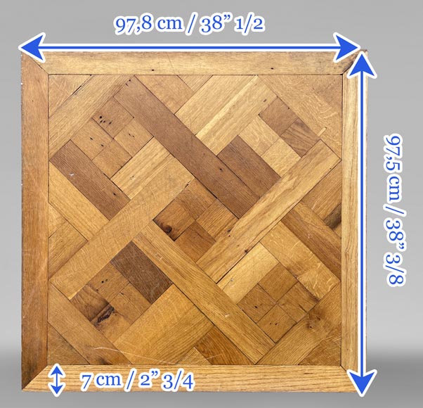 Approximately 35 m² of Versailles-style parquet flooring-6