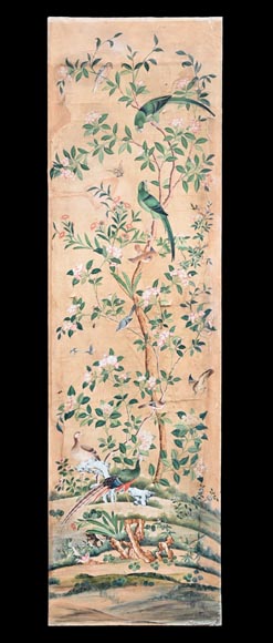 Five wallpaper panels, China, 18th century-1