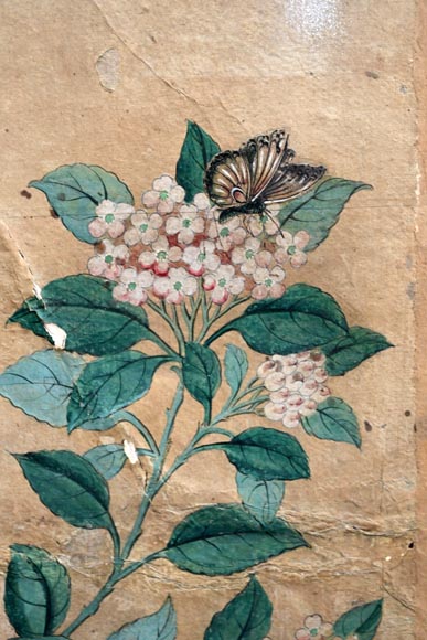 Five wallpaper panels, China, 18th century-6