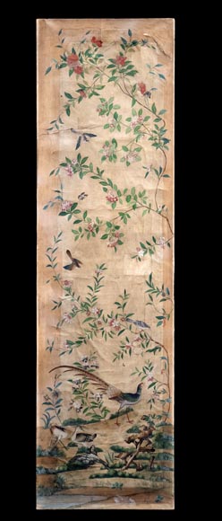 Five wallpaper panels, China, 18th century-13