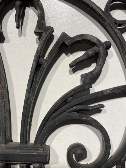 Small wrought iron window guard-4