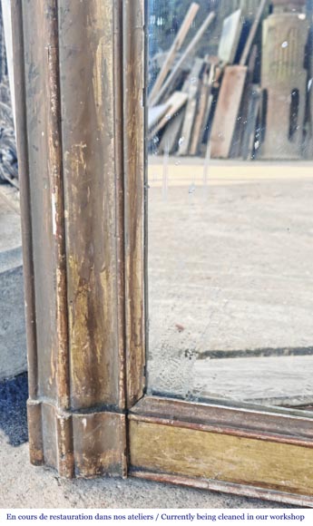 Louis Philippe style patinated trumeau-4