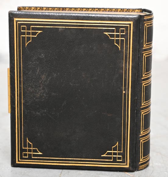 Julien-Nicolas Rivart (1802-1867) – Photo album with porcelain marquetry decoration on leather Julien-Nicolas Rivart (1802-1867) – Photo album with porcelain marquetry decoration on leather-11