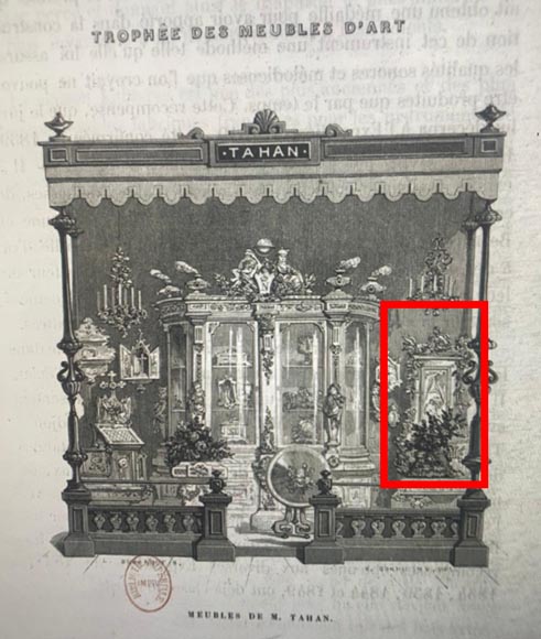 Jean-Pierre TAHAN & Joseph CREMER, two-part carved buffet with marquetry panel called “Fantasy Furniture” Exhibition 1855 Jean-Pierre TAHAN & Joseph CREMER, two-part carved buffet with marquetry panel called “Fantasy Furniture” Exhibition 1855-11