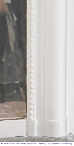 Louis Philippe style trumeau with pearls-4