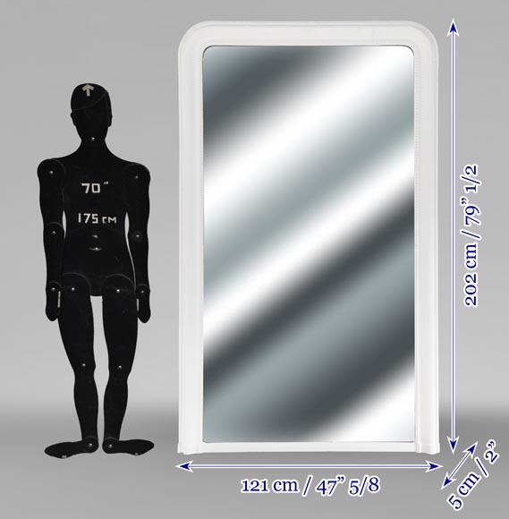 Louis Philippe style trumeau with pearls-5