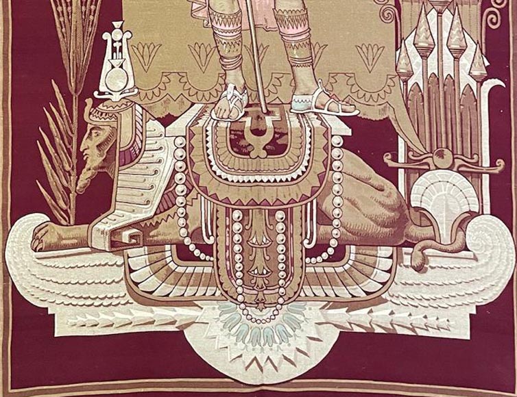Amonasro and Aida, Italian tapestries Amonasro and Aida, Italian tapestries-5