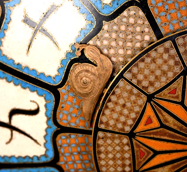 Gustave Isaac Lévy, Jollet & Cie for Escalier de Cristal, Minogame turtle clock-8