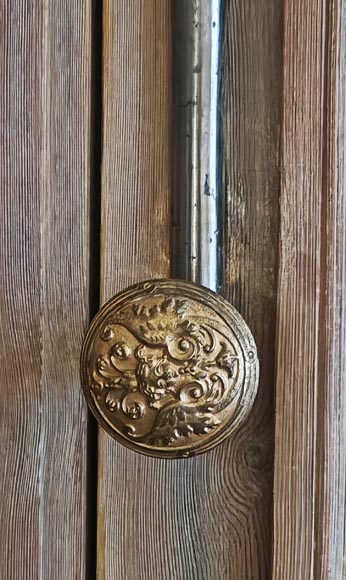 Set of 4 double doors in carved wood Set of 4 double doors in carved wood-3