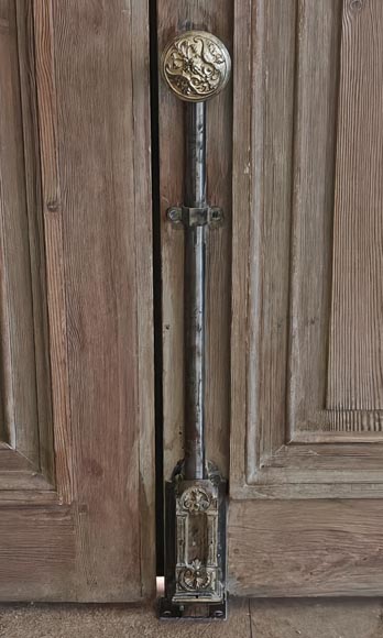 Set of 4 double doors in carved wood Set of 4 double doors in carved wood-5