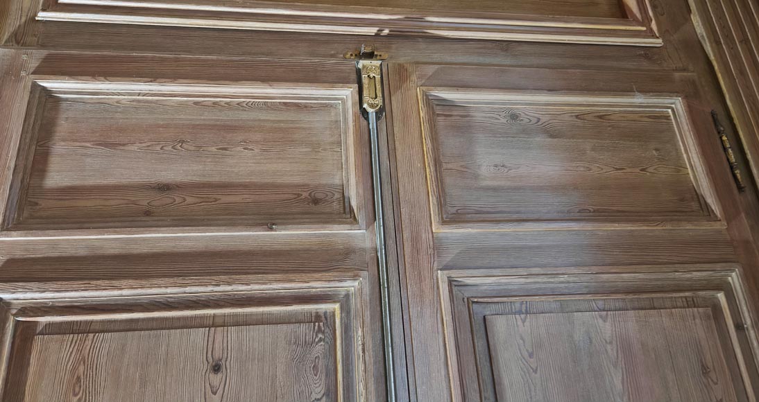 Set of 4 double doors in carved wood Set of 4 double doors in carved wood-9