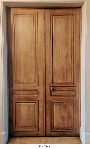 Set of 4 double doors in carved wood Set of 4 double doors in carved wood-13