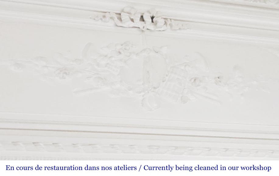 Louis XVI style trumeau with musical instruments Louis XVI style trumeau with musical instruments-2