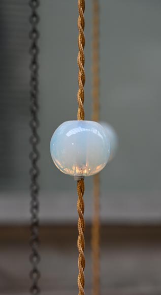 Art Deco hanging light fixture Art Deco hanging light fixture-7