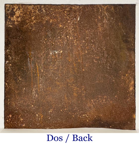 Fireplace plaque with crowned coat of arms Fireplace plaque with crowned coat of arms-8