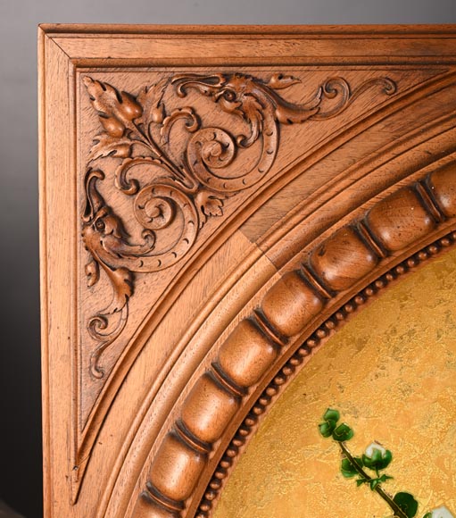 MILET & DIFFLOTH – Ornamental Glazed Ceramic Charger with Hollyhocks MILET & DIFFLOTH – Ornamental Glazed Ceramic Charger with Hollyhocks-7