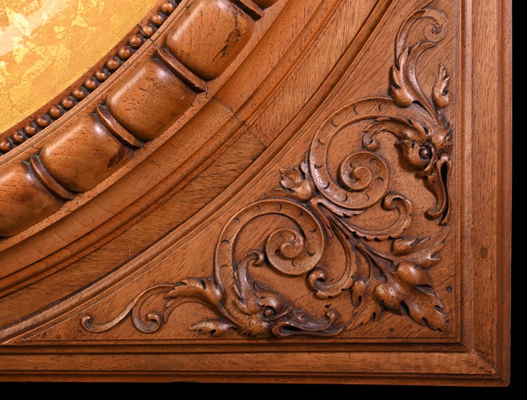 MILET & DIFFLOTH – Ornamental Glazed Ceramic Charger with Hollyhocks MILET & DIFFLOTH – Ornamental Glazed Ceramic Charger with Hollyhocks-8