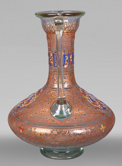 Philippe-Joseph BROCARD (1831-1896), Orientalizing vase Philippe-Joseph BROCARD (1831-1896), Orientalizing vase-5