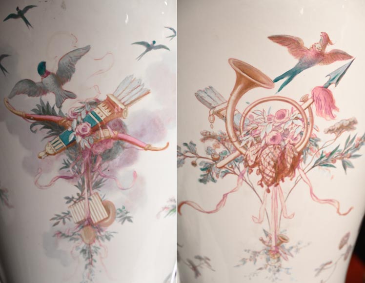 Sèvres Manufactory, Pair of Rhodes vases commissioned by the Household of Emperor Napoleon III Sèvres Manufactory, Pair of Rhodes vases commissioned by the Household of Emperor Napoleon III-5