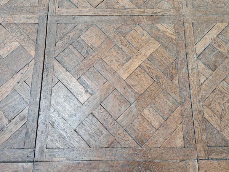 Louis XV period parquet flooring from Versailles in oak Louis XV period parquet flooring from Versailles in oak-3