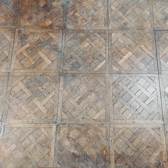 Louis XV period parquet flooring from Versailles in oak Louis XV period parquet flooring from Versailles in oak-4