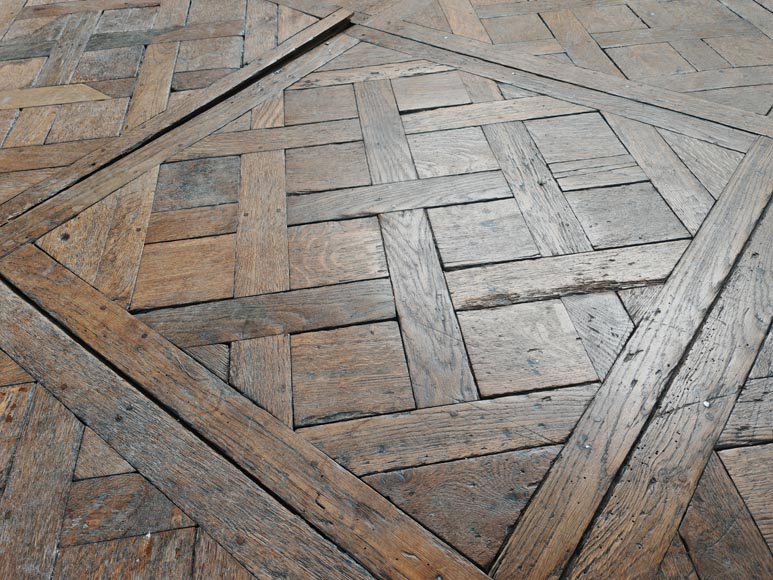 Louis XV period parquet flooring from Versailles in oak Louis XV period parquet flooring from Versailles in oak-6
