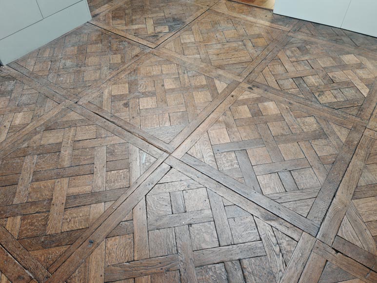 Louis XV period parquet flooring from Versailles in oak Louis XV period parquet flooring from Versailles in oak-7