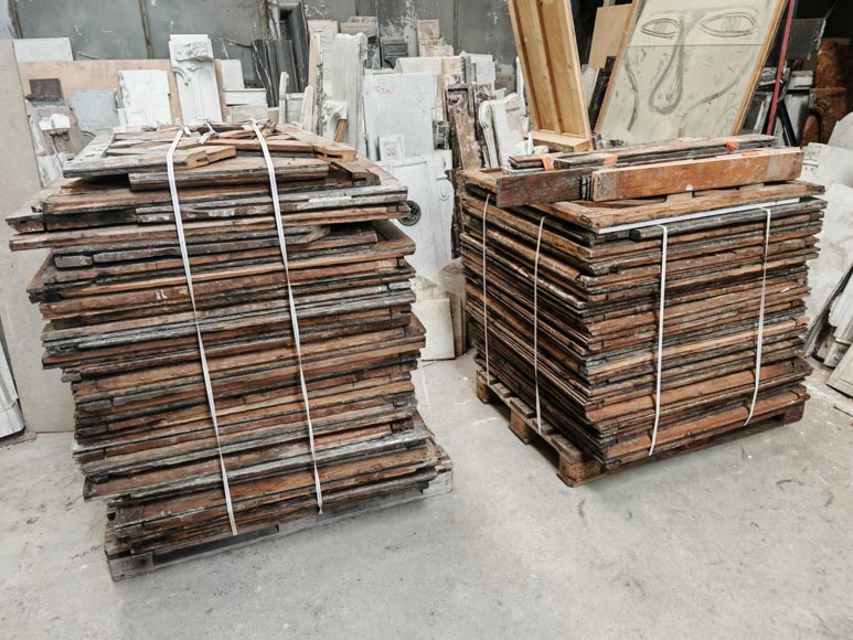 Louis XV period parquet flooring from Versailles in oak Louis XV period parquet flooring from Versailles in oak-10