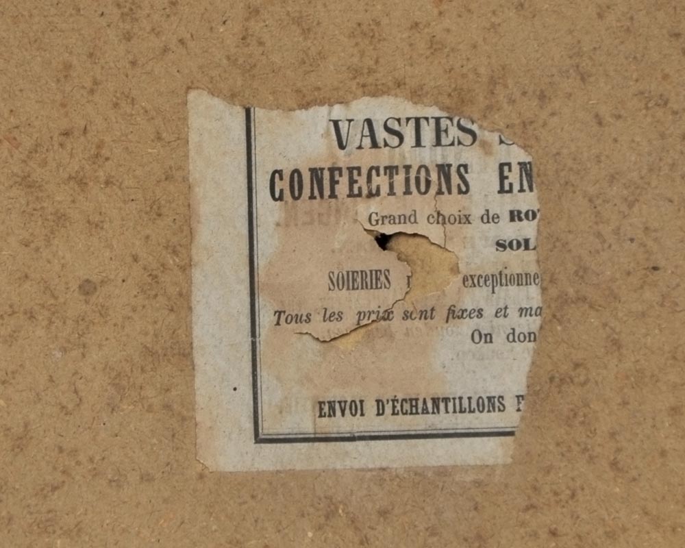 Pair of Japanese-blackened wooden frames decorated with embroidered silk Pair of Japanese-blackened wooden frames decorated with embroidered silk-11