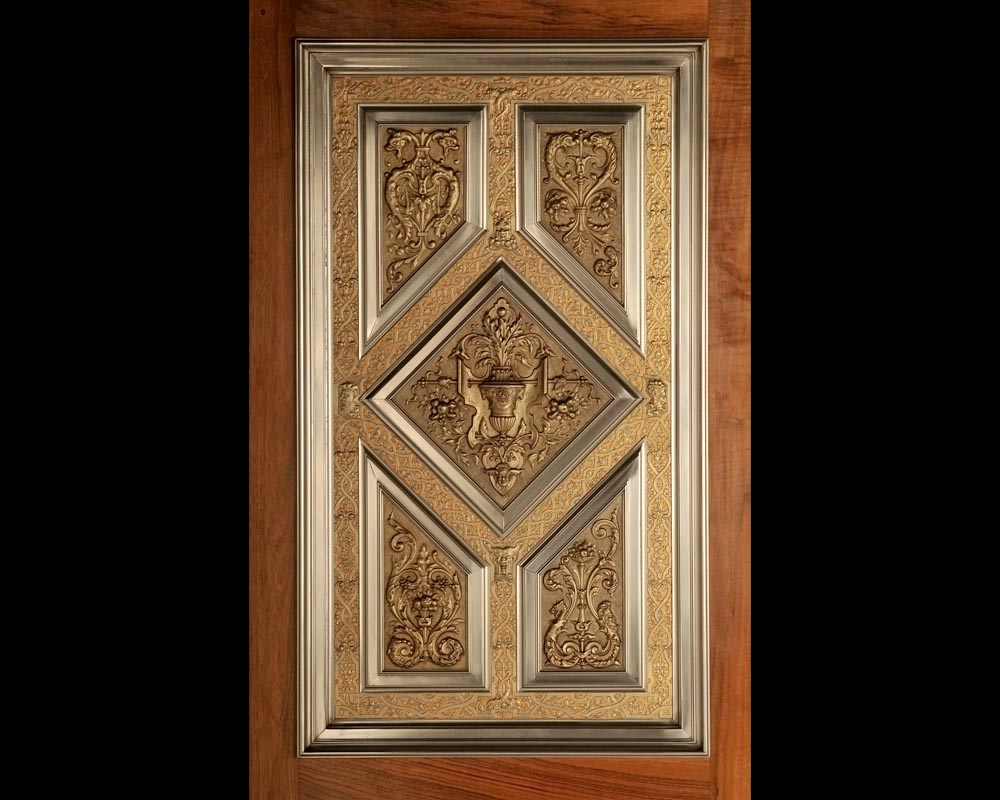 BERGUE Adolphe, An Exceptional Pair of Neo-Renaissance Doors BERGUE Adolphe, An Exceptional Pair of Neo-Renaissance Doors-9
