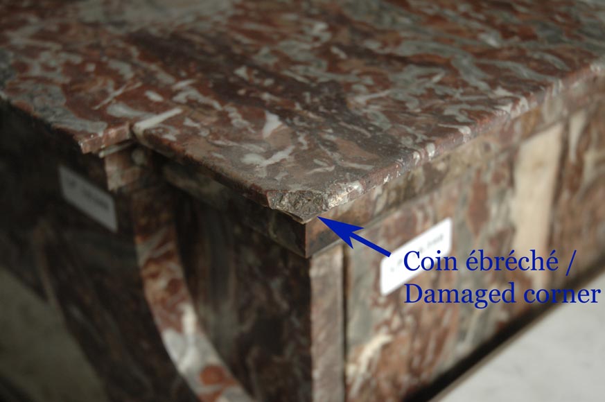 Transition style fireplace with bronze ornaments Transition style fireplace with bronze ornaments-6