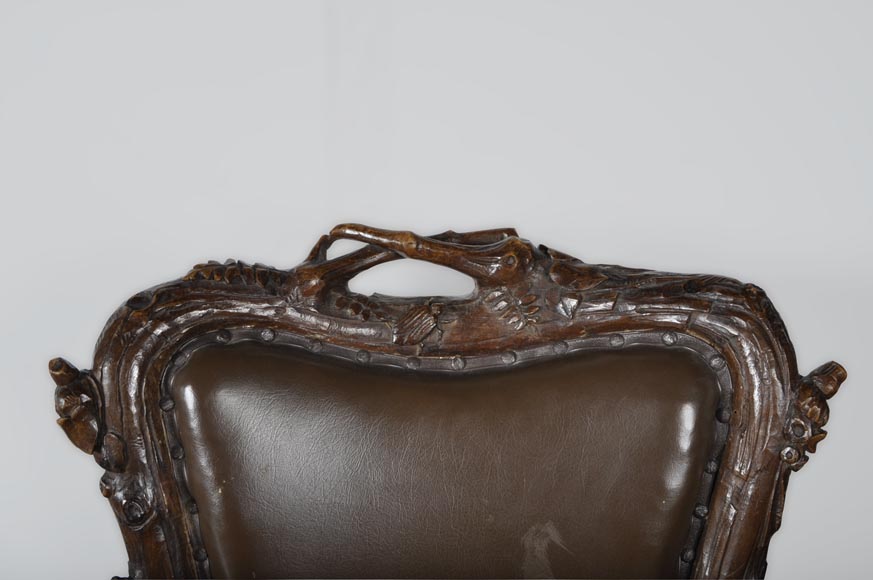 Matthew (1815-1889) and Willem (1816-1881) HORRIX (attrib. to) Important dining room set in "Black Forest" style Matthew (1815-1889) and Willem (1816-1881) HORRIX (attrib. to) Important dining room set in "Black Forest" style-5