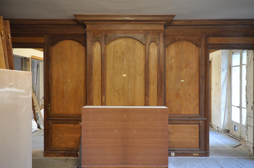 18th century oak and fir wood paneled room 18th century oak and fir wood paneled room-8