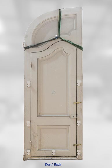 Important and rare door from an Haussmannian building in oakwood, late 19th century Important and rare door from an Haussmannian building in oakwood, late 19th century -10