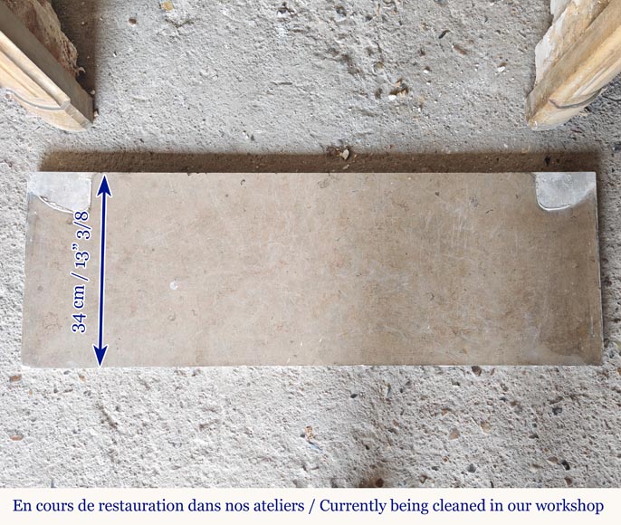 Louis XV period stone mantel Louis XV period stone mantel-9