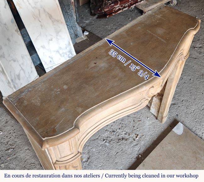 Louis XV period stone mantel Louis XV period stone mantel-10