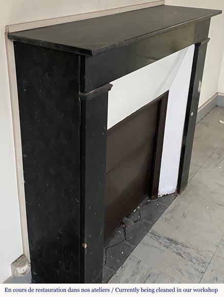 Small mantel in Black marble Small mantel in Black marble-1