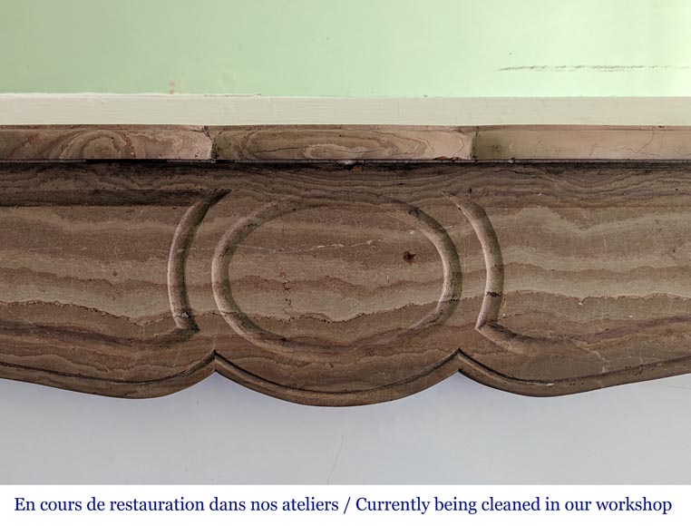 Lunel stone mantel model Pompadour Lunel stone mantel model Pompadour-1