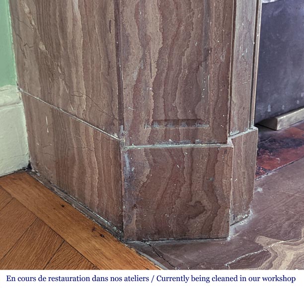 Lunel stone mantel model Pompadour Lunel stone mantel model Pompadour-4