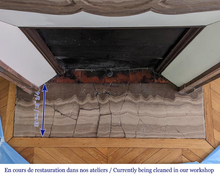 Lunel stone mantel model Pompadour Lunel stone mantel model Pompadour-8