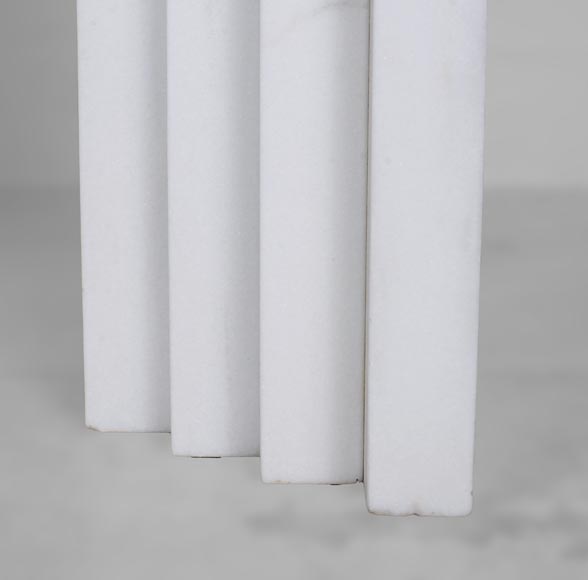 Modern fireplace in Art Deco style Modern fireplace in Art Deco style-7